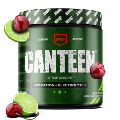 Redcon1 Canteen Hydration + Electrolytes Hydration RedCon1 Size: 30 Servings Flavor: Cherry Lime Slush