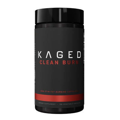 Kaged Clean Burn Stim-Free Fat Burner Weight Management KAGED Size: 180 Vegetable Capsules