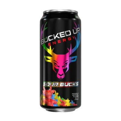 Bucked Up Energy Drink Energy Drink Bucked Up Size: 12 Pack Flavor: Sour Bucks