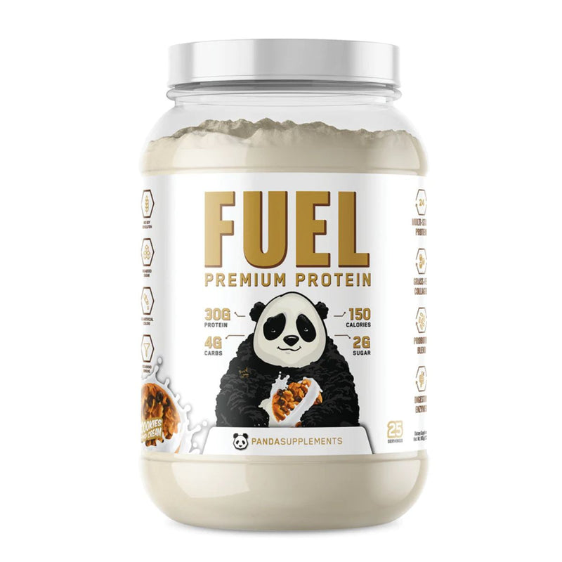 Panda FUEL Premium Potein Protein PANDA Size: 25 Servings Flavor: Cookies and Cream