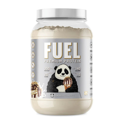 Panda FUEL Premium Potein Protein PANDA Size: 25 Servings Flavor: Vanilla Ice Cream