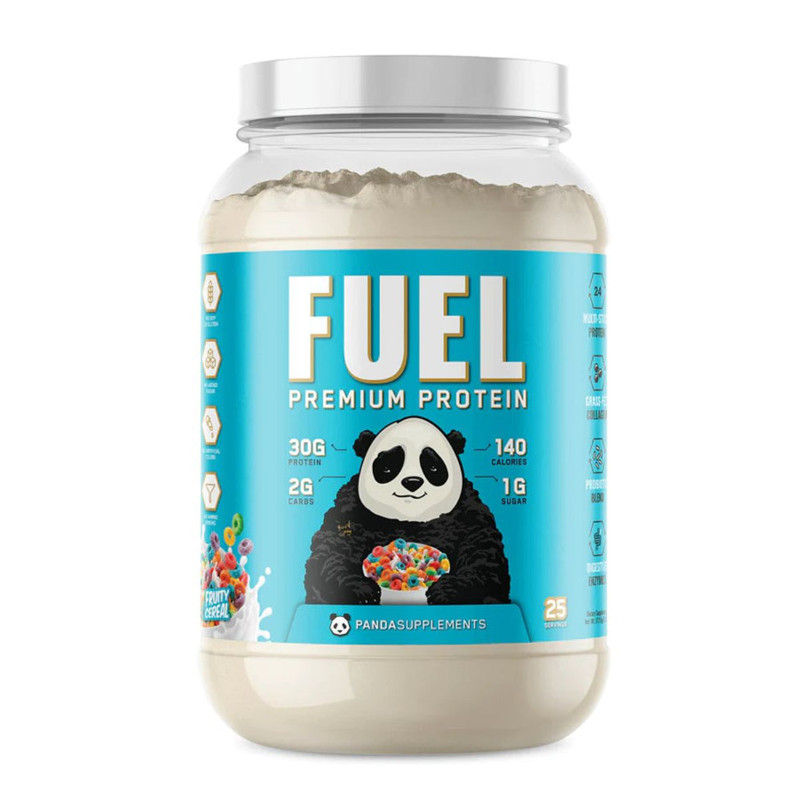 Panda FUEL Premium Potein Protein PANDA Size: 25 Servings Flavor: Fruity Cereal
