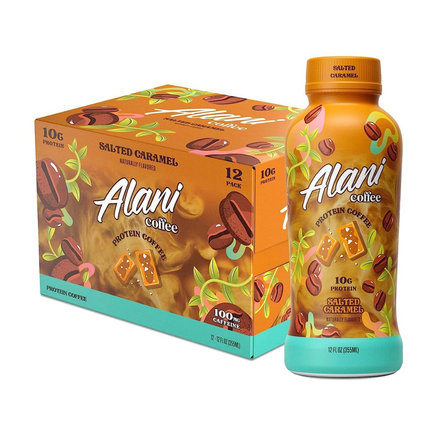 Alani Nu Coffee Protein Shakes RTD Alani Nu Size: 12 Pack Flavor: Salted Caramel