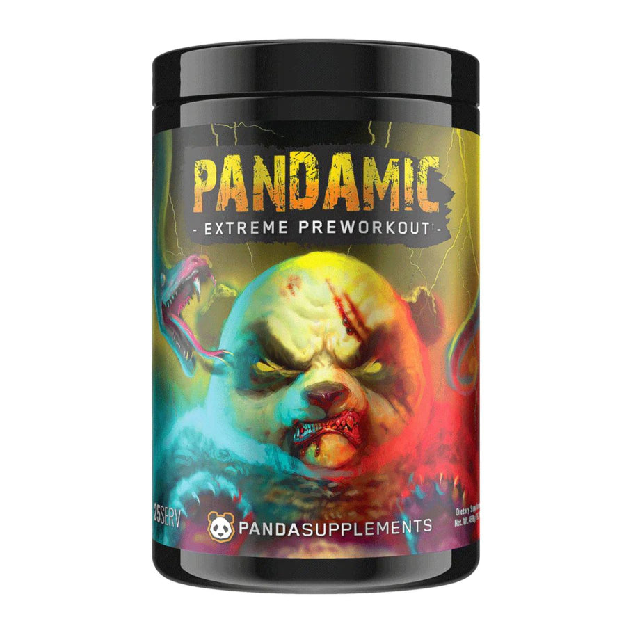 PANDA Pandamic Extreme Pre Workout Pre-Workout PANDA Size: 25 Servings Flavor: Peach Gummy Rings