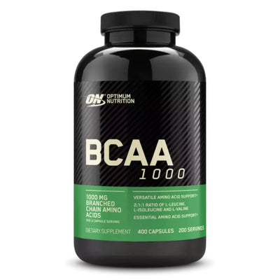 Optimum Nutrition BCAA 1000 Aminos Optimum Nutrition Size: 400 Capsules