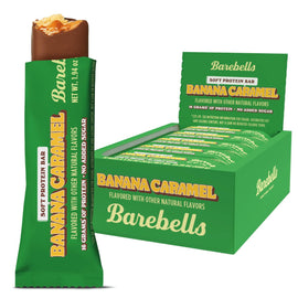 Barebells Soft Protein Bar Protein Bars Barebells Size: 12 Pack Flavor: Banana Caramel