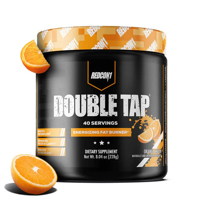 Redcon1 Double Tap Powdered Fat Burner Weight Management RedCon1 Size: 40 Servings Flavor: Orange Crush