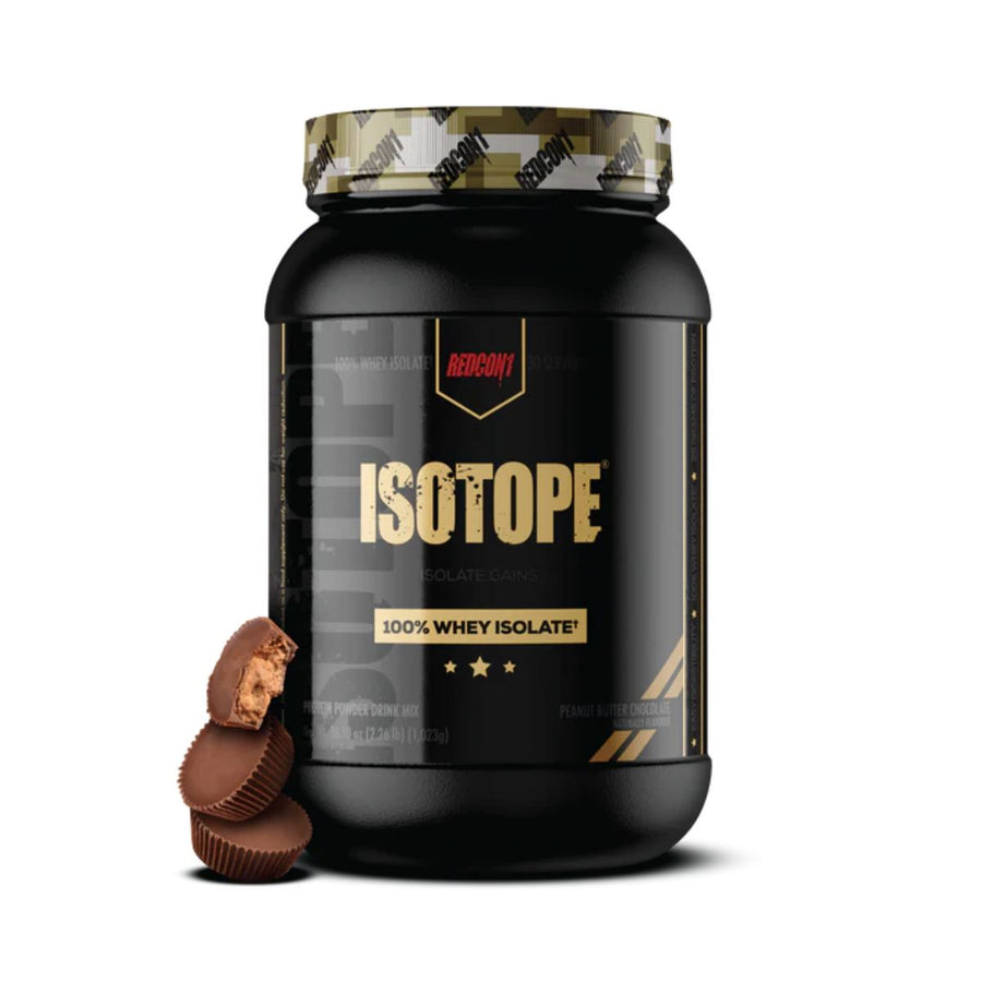 Redcon1 Isotope Whey Protein Isolate Protein RedCon1 Size: 2 Lbs. Flavor: Peanut Butter Chocolate