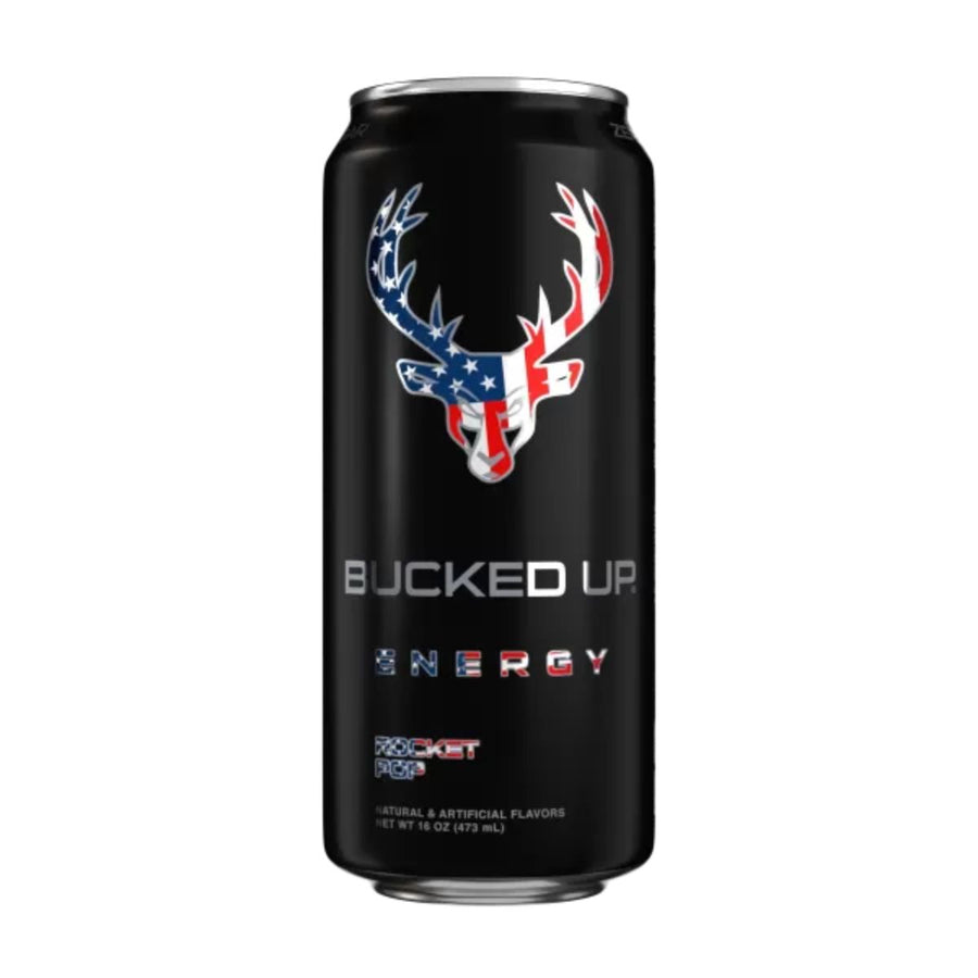 Bucked Up Energy Drink Energy Drink Bucked Up Size: 12 Pack Flavor: Rocket Pop