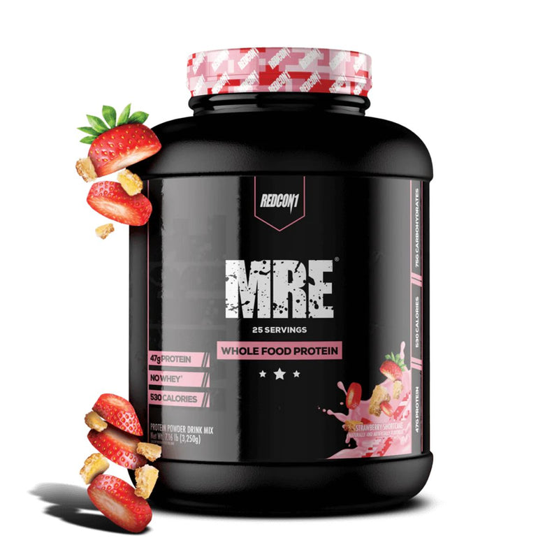 Redcon1 MRE Meal Replacement Protein Protein RedCon1 Size: 7.15 Lbs. Flavor: Strawberry Shortcake