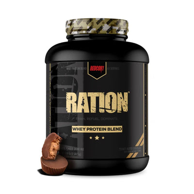 Redcon1 Ration Whey Protein Blend Protein RedCon1 Size: 5 Lbs. Flavor: Peanut Butter Chocolate