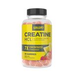 Con-Cret Creatine HCl Creatine Gummies Creatine Con-Cret Size: 60 Gummies Flavor: Raspberry Strawberry Lemon
