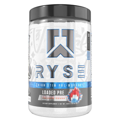 RYSE Loaded Pre-Workout Pre-Workout RYSE Size: 30 Servings Flavor: Freedom Rocks