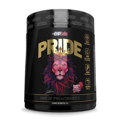 EHP PRIDE Pre-Workout EHP Labs Size: 30 Scoops Flavor: Raspberry Twizzle fo' Shizzle