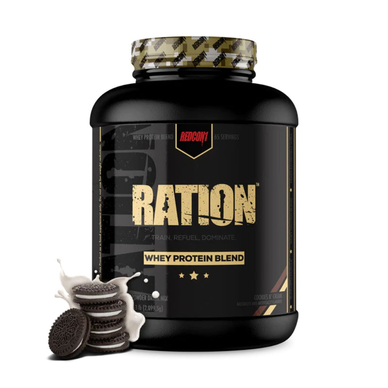 Redcon1 Ration Whey Protein Blend Protein RedCon1 Size: 5 Lbs. Flavor: Cookies N Cream
