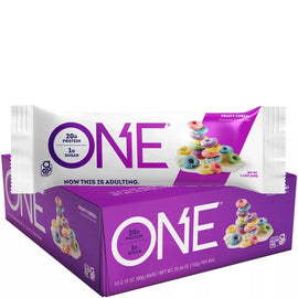 ONE Bar Healthy Snacks ONE Size: 12 Bars Flavor: Fruity Cereal