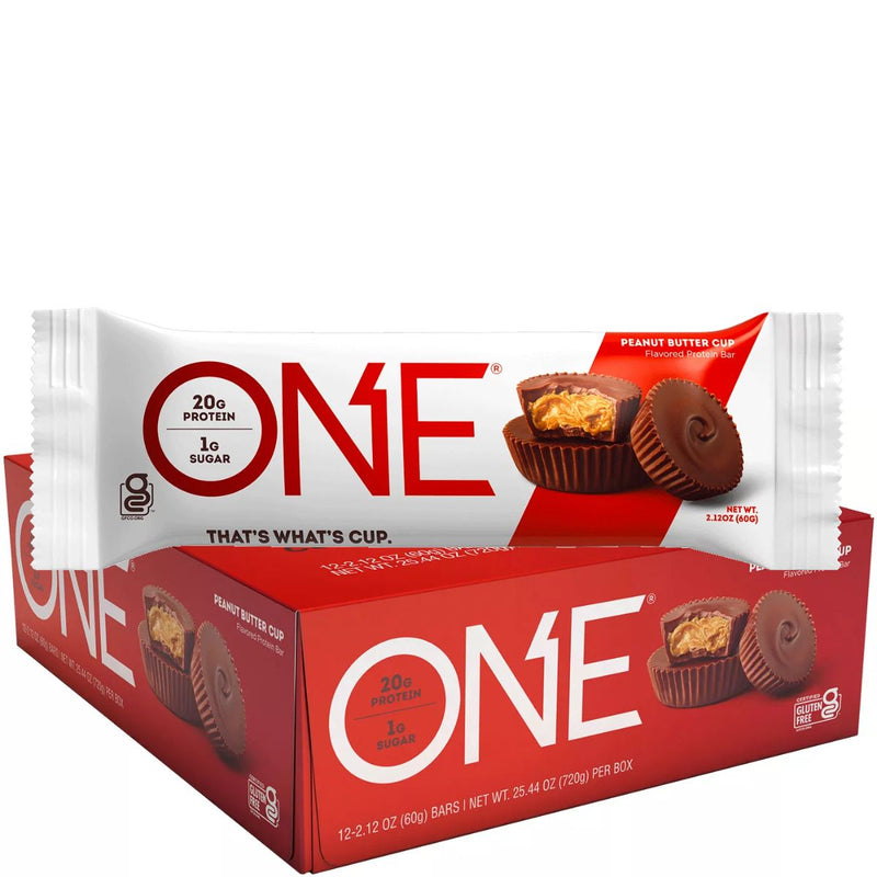 ONE Bar Healthy Snacks ONE Size: 12 Bars Flavor: Peanut Butter Cup
