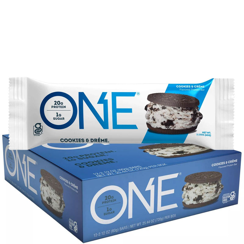 ONE Bar Healthy Snacks ONE Size: 12 Bars Flavor: Cookies and Creme