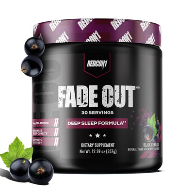 Redcon1 Fade Out Sleep Formula Sleep RedCon1 Size: 30 Servings Flavor: Black Currant
