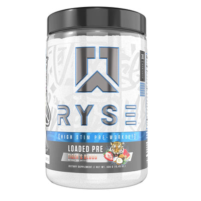 RYSE Loaded Pre-Workout Pre-Workout RYSE Size: 30 Servings Flavor: Tiger's Blood