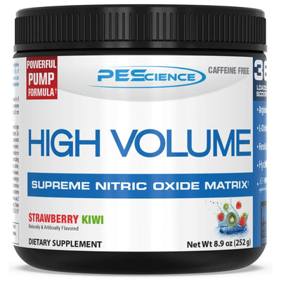 PES High Volume Stimulant Free Pre Workout Pump Pre Workout PEScience Size: 18 Servings Flavor: Strawberry Kiwi