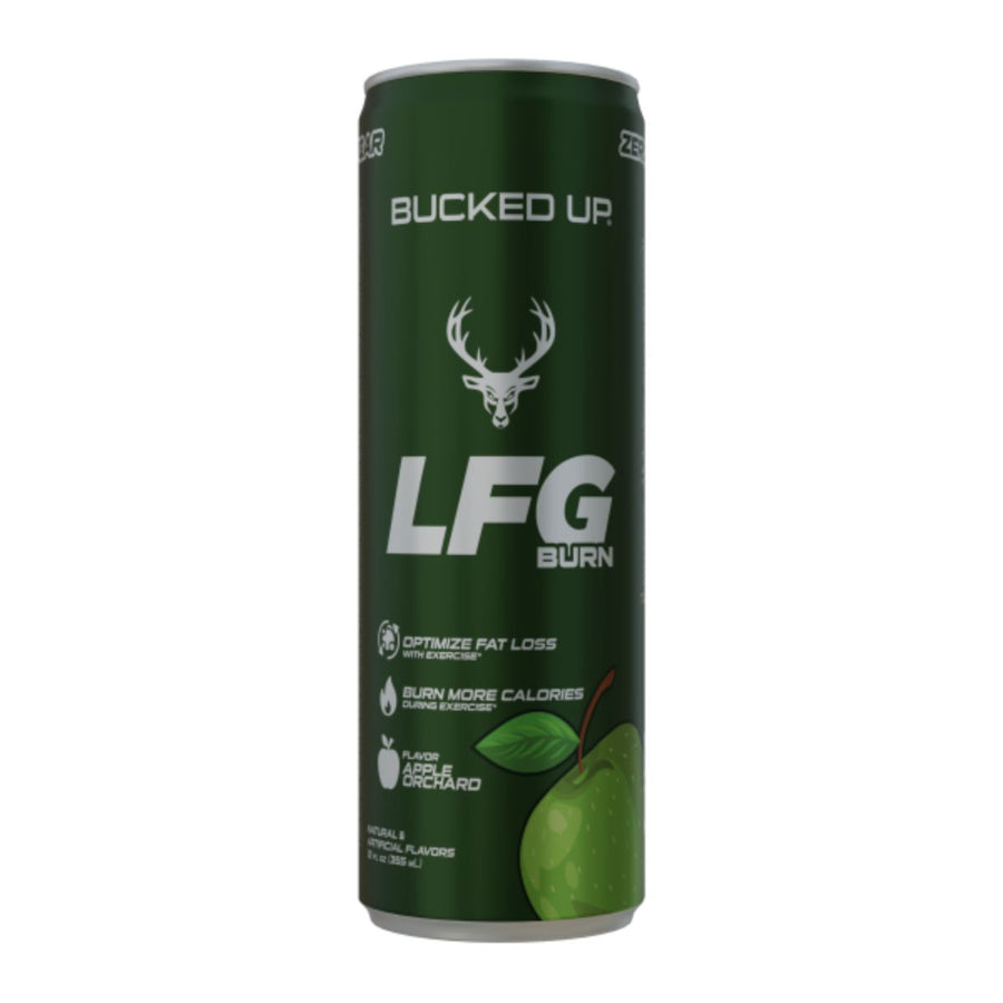 Bucked Up LFG Metabolism Boosting Energy Energy Drink Bucked Up Size: Case (12 Cans) Flavor: Apple Orchard