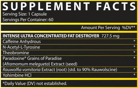Nutrex Lipo-6 Intense Ultra Concentrate