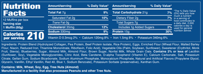 #nutrition facts_12 Packs / Wild Blueberry