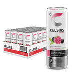 CELSIUS Energy Drink RTD Celsius Size: 12 Cans Flavor: Raspberry Acai Green Tea