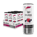 CELSIUS Energy Drink RTD Celsius Size: 12 Cans Flavor: Sparkling Wild Berry