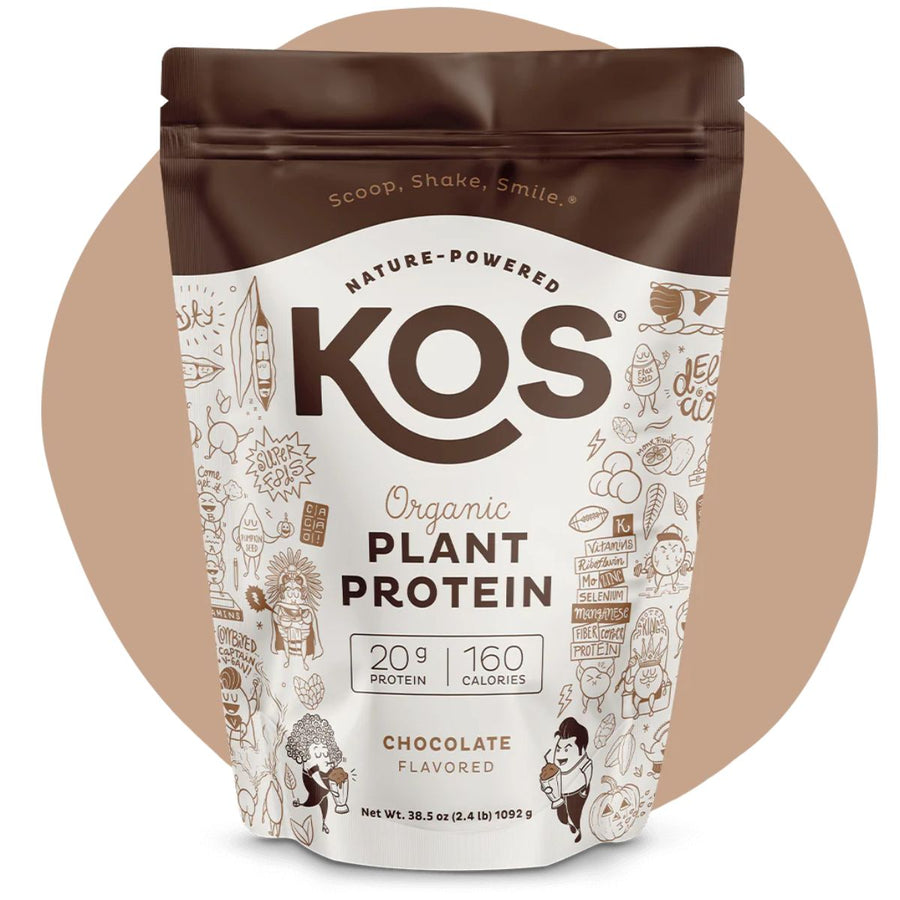 KOS Organic Plant Protein Protein KOS Size: 28 Servings Flavor: Chocolate