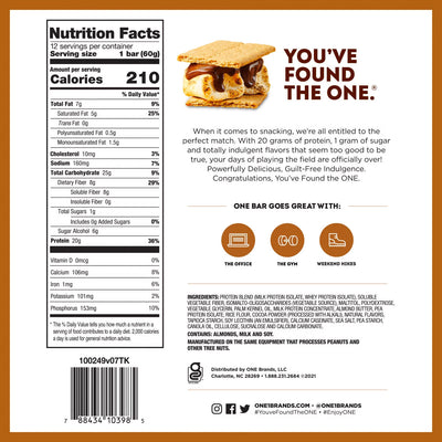 #nutrition facts_12 Bars / S'Mores (Limited Edition)