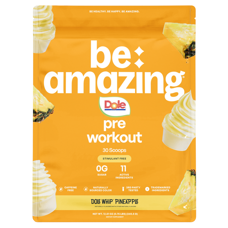 be amazing stimulant free pre workout