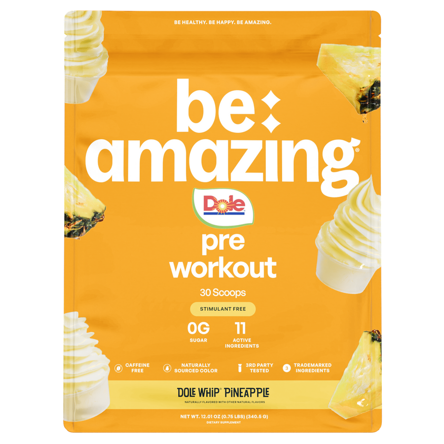 be amazing stimulant free pre workout