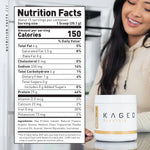 Kaged Plantein Vegan Protein Powder Protein KAGED Size: 15 Servings Flavor: Banana Bread, Cinnamon Roll