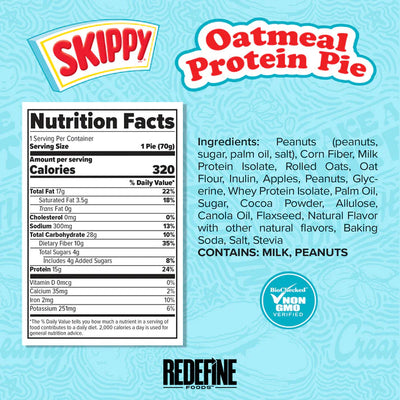 #nutrtition facts_8 Pies / Skippy Chocolate Peanut Butter