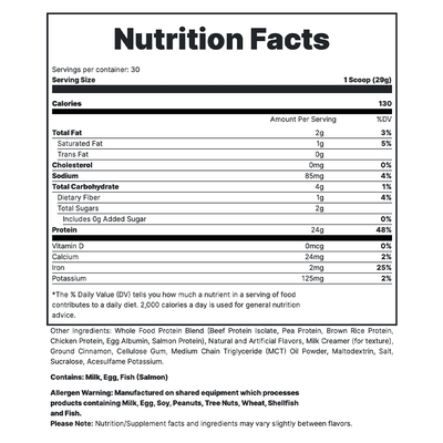 #nutrition facts_1.92 Lbs. / Fudge Brownie