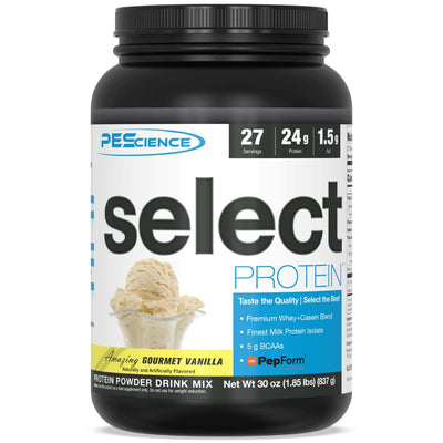PES Select Protein Protein PEScience Size: 27 Servings Flavor: Gourmet Vanilla