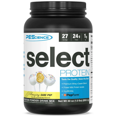 PES Select Protein Protein PEScience Size: 27 Servings Flavor: Cake Pop