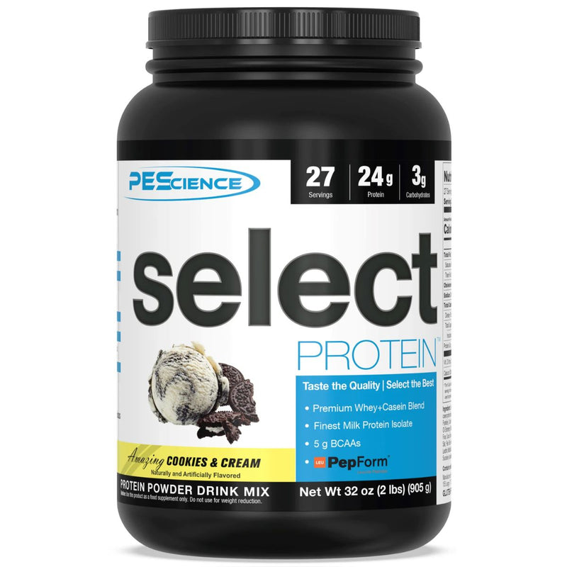 PES Select Protein Protein PEScience Size: 27 Servings Flavor: Cookies &