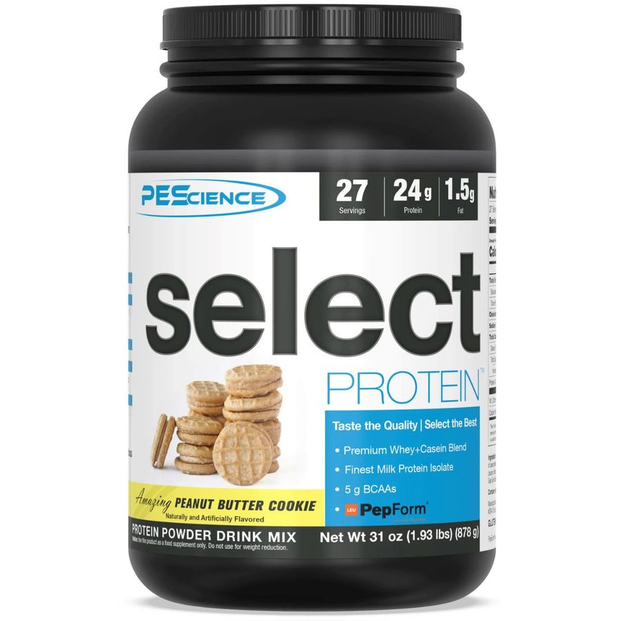 PES Select Protein Protein PEScience Size: 27 Servings Flavor: Peanut Butter Cookie