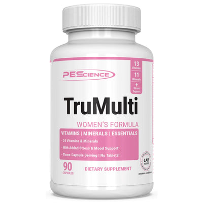 PES TruMulti for Women Vitamins PEScience Size: 90 Capsules