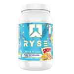 Skippy Peanut Butter Flavored RYSE Loaded Protein Protein RYSE Size: 20 Scoops Flavor: Skippy PB