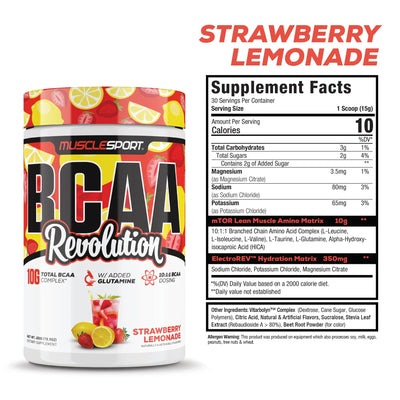 #nutrition facts_30 Scoops / Strawberry Lemonade