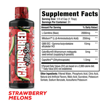 #nutrition facts_16 OZ / Strawberry Melons
