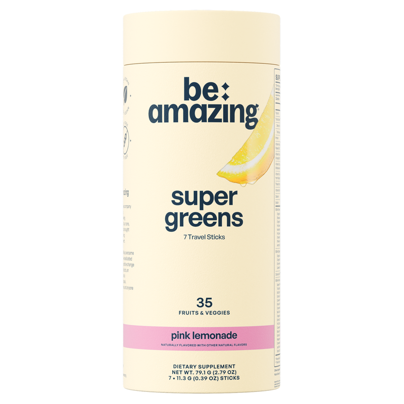 be amazing super greens travel sticks