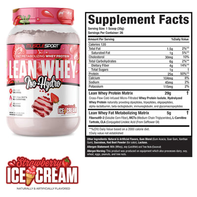#nutrition facts_2 Lbs. / Strawberries N' Cream