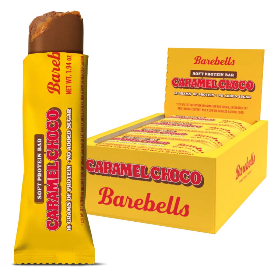 Barebells Soft Protein Bar Protein Bars Barebells Size: 12 Pack Flavor: Caramel Choco