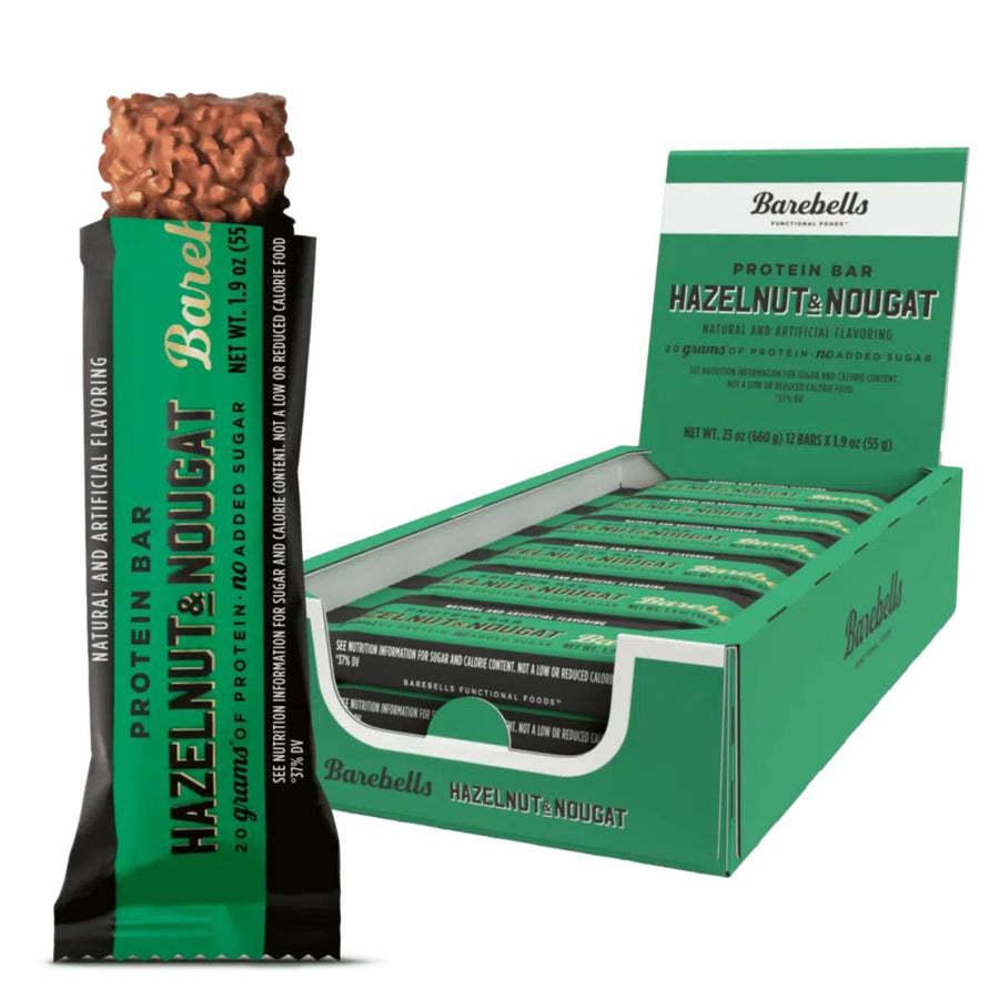Barebells Protein Bar Protein Bars Barebells Size: 12 Pack Flavor: Hazelnut Nougat