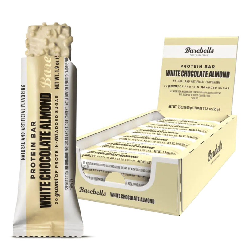 Barebells Protein Bar Protein Bars Barebells Size: 12 Pack Flavor: White Chocolate Almond